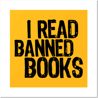 I Read Banned Books Posters and Art